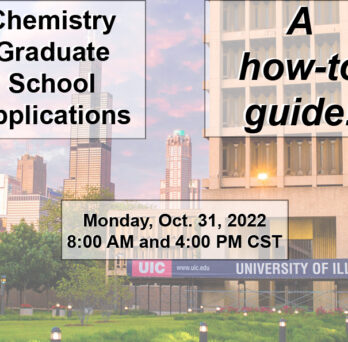 Join our webinar on Oct. 31 to talk about graduate school applications! 
