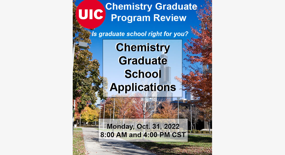 Join our webinar on Oct. 31 to talk about graduate school applications!