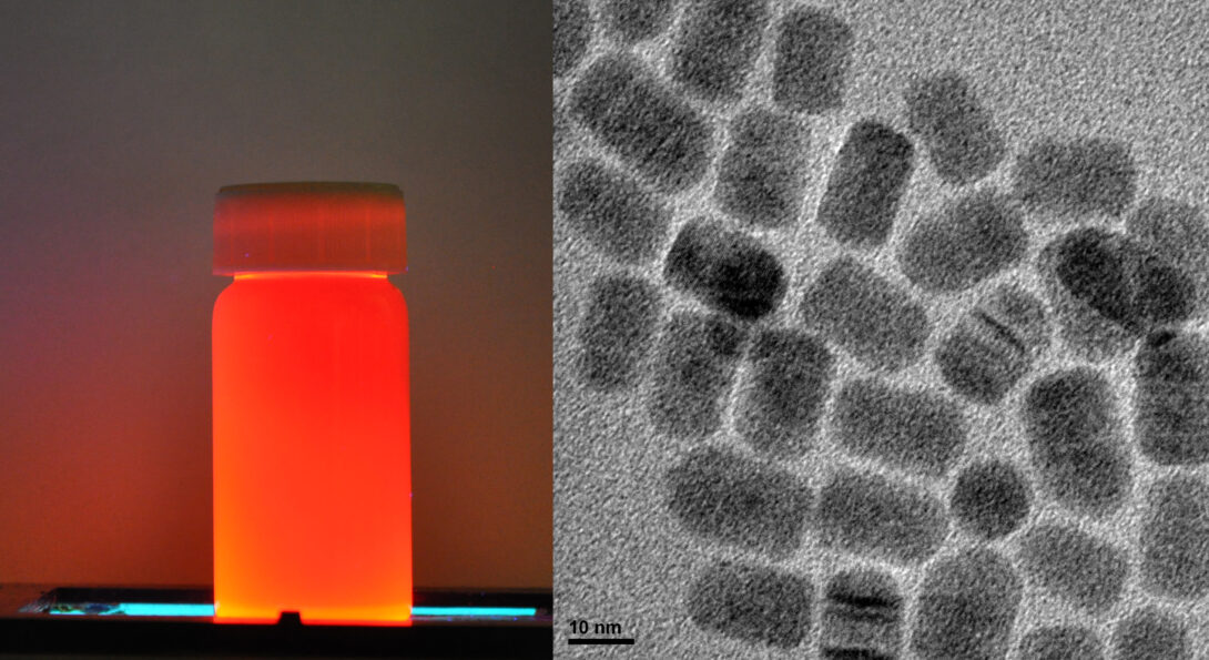 A new fluorescent material has been invented at UIC.
