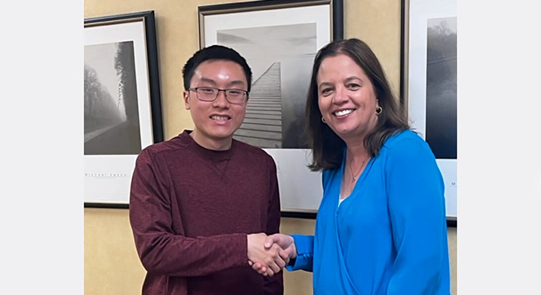 Spencer Huynh wins Riddle Prize