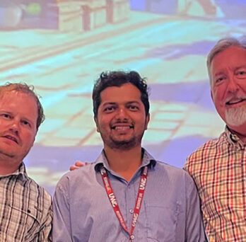 Sayantan Mahapatra receives Nottingham Prize at the 83rd Physical Electronic Conference 
